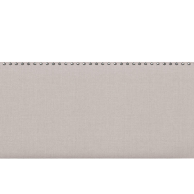 Lit plateforme tapissier Takengon, Grand, Brouillard