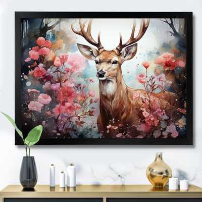 " Deer Mystical Forest "
