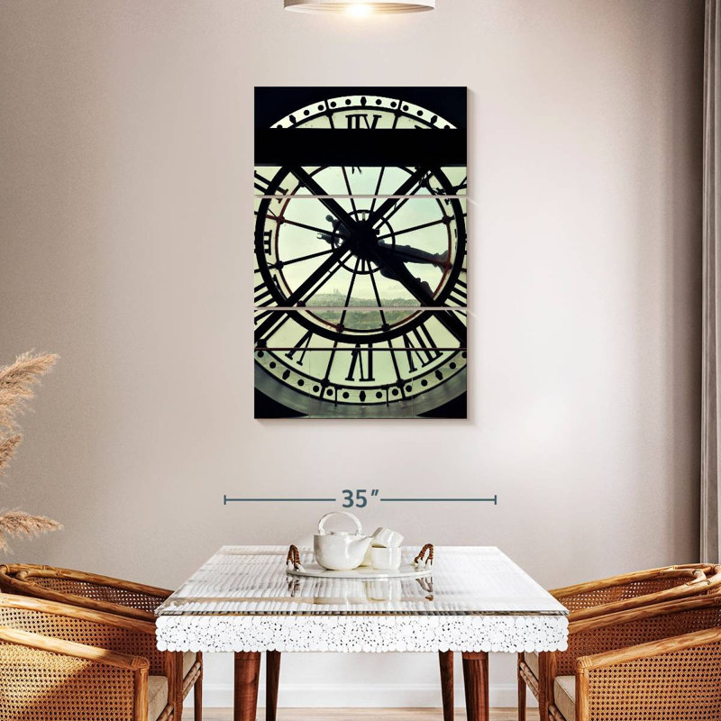 Kerner Musee D'Orsay Clock, 45" H x 28" W