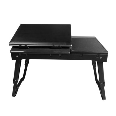 Foldable Laptop Table, Ergonomic Bed Notebook Desk Category, Multifunctional For Home Office Bed Study Breakfast Snack