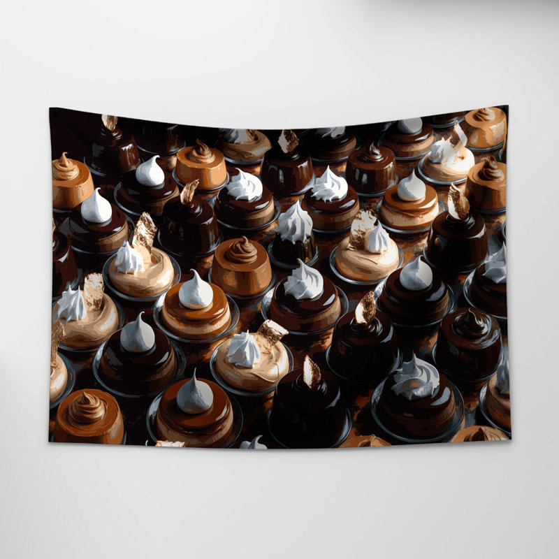 Tapisserie murale Desserts, 26 po x 36 po