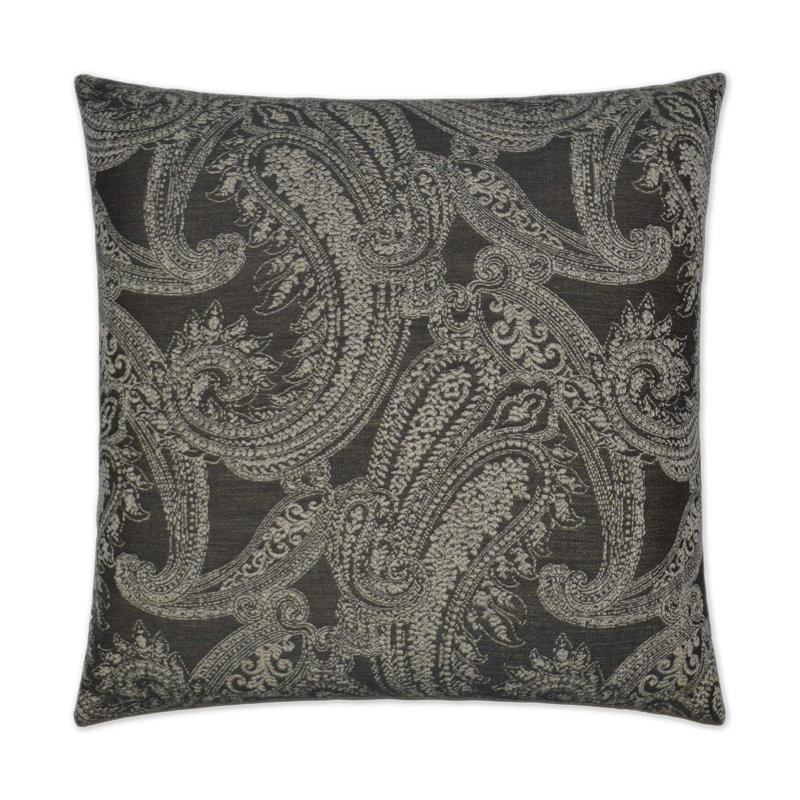 Ravel Pillow Cover & Insert, Gray, Square 20"