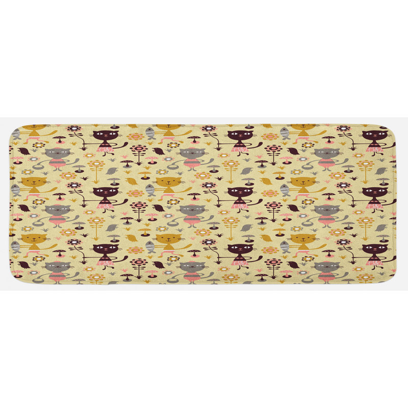 Tapis de cuisine pour chat
