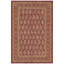 Tapis Fielding traditionnel à motif floral intégral, cuivre, vert, crème et rose, lavable à la machine, antidérapant, à poils courts, pour l'intérieur et l'extérieur, adapté aux animaux domestiques, idéal pour le salon, la chambre, la salle à manger, l'entrée, le couloir ou le bureau.-1302161871
