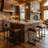 Beija Upholstered Genuine Leather Counter Stool