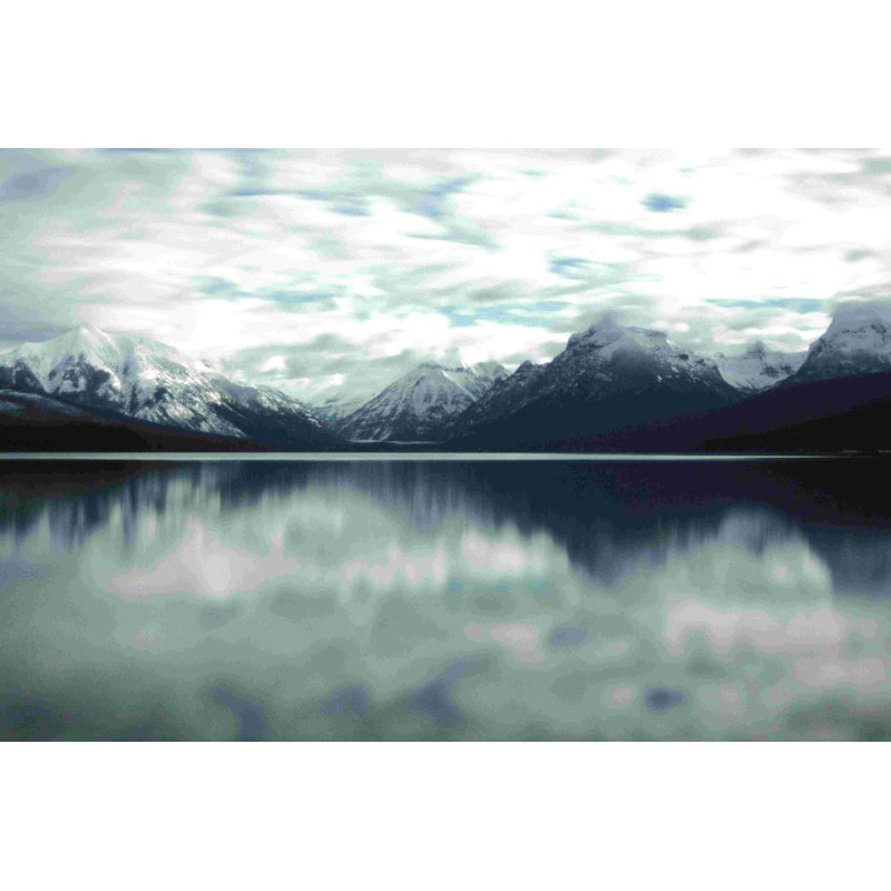 Mountain Reflection, photographie sur toile tendue, H 8 po x l 12 po