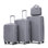 14 "/ 20" / 24 "/ 28" 4 pièces / ensemble dans une valise à roulettes en PP