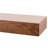  Modern Ember Walnut Creek 60" Fireplace Mantel Shelf - 9" Depth, Close-Grain Details - Real Walnut Wood-92286452-92286451