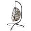 Fauteuil pivotant avec support en C-1447054126-1447054127