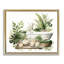 Cadre de baignoire tropical Tropical Zen, design avec lettres et doublure-1029722631-1029722630