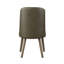 Ensemble de 2 chaises d'appoint en chêne synthétique Waylon