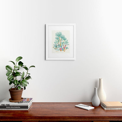 «Mirimo Exotic Greenhouse», reproduction d'art encadrée