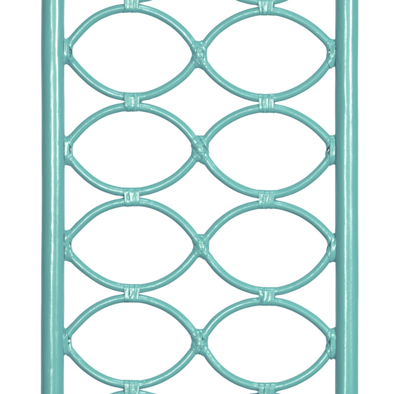 Infinity Low Profile Platform Bed, Twin XL, Turquoise