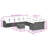 Vidaxl Garden Sofa Set Grey