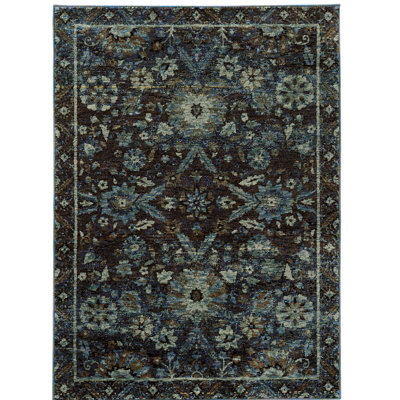 Tapis oriental bleu Tuma