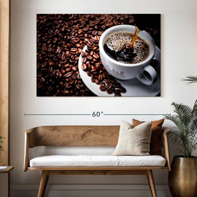 Café noir chaud Yarlin, H 34 po x l 51 po