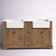 Ensemble de meuble-lavabo double 60 po Pardue-426896451