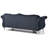 Hollywood 82'' Velvet Sofa-2103455831