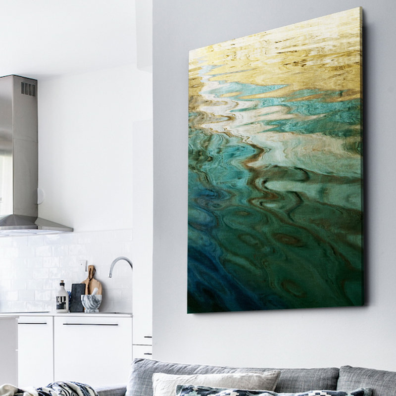 «Ethereal Lake», reproduction d'impression sur toile, H 24 po x l 32 po x P 1,5 po