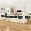 Tabouret de comptoir avec structure en métal 25,6 po Kristyn-671595768