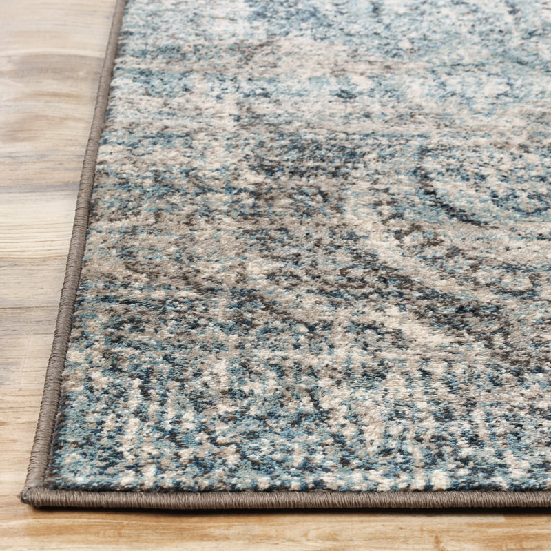 Tapis de couloir ou tapis d'intérieur Iraheta, Rectangle 8 pi x 10 pi