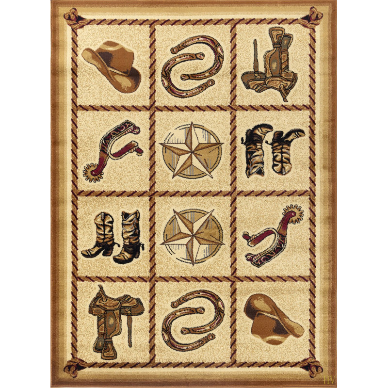 Tribes   7 Ft. 10 In. X 10 Ft. 3 In. Southwest Area Rug, Rectangle 7'10" x 10'3"