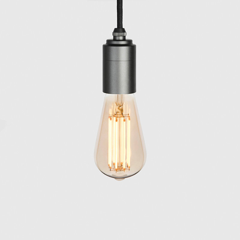 Luminaire suspendu à 1 lumière Squirrel, Graphite