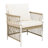 5-piece Patio Dining Table Set With Extendable Tabletop