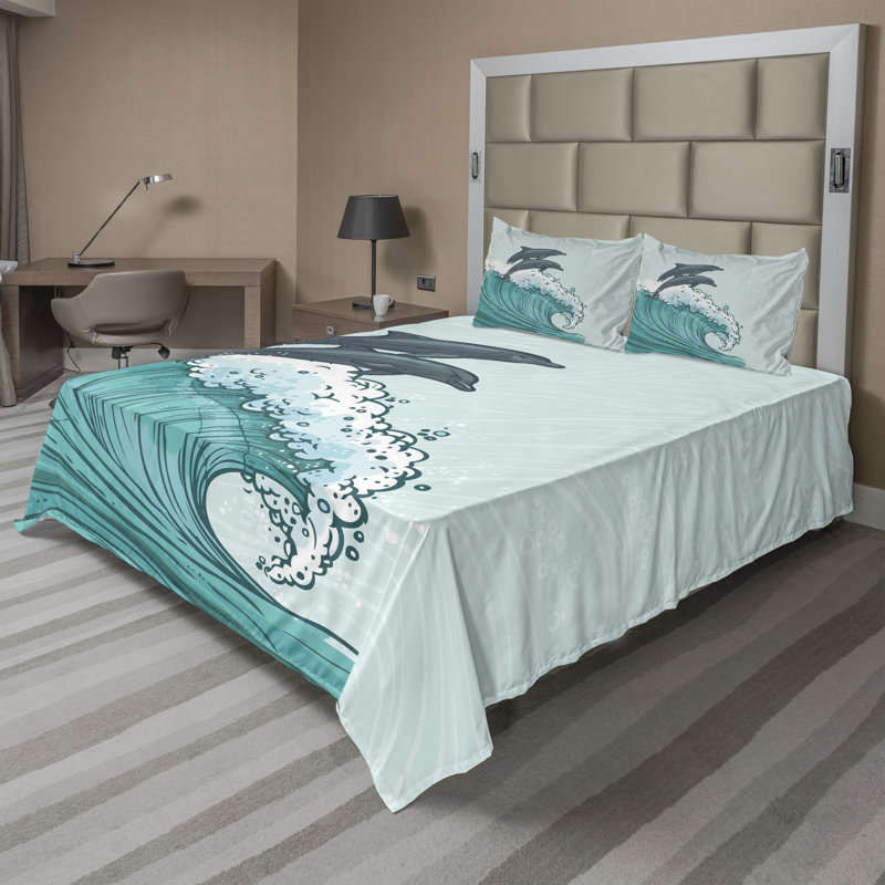 Microfiber Sheet Set, King Sheet Set with Fitted Sheet and 2 Pillowcases