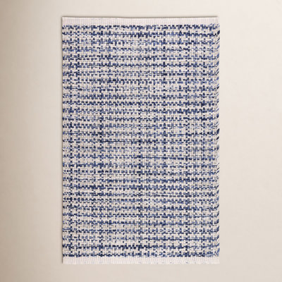 Journey Blue Handwoven Indoor/Outdoor Rug