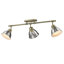 Plafonnier semi-encastré 3 lumières Bryannah-107150119-107150123