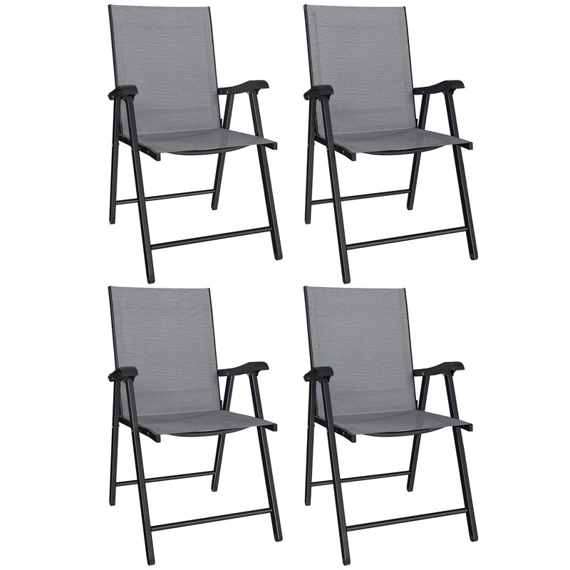 Folding Chair, Grey