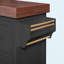 53" Large Kitchen Island with 3.5" Thick Desktop, Spice and Towel Racks, Rolling Kitchen Island with Storage on 5 Wheels, 2 Extra-large Drawers, for Home, Kitchen, Dining Room-128964650