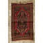 Hand-Knotted High-Quality Red/Ivory Area Rug