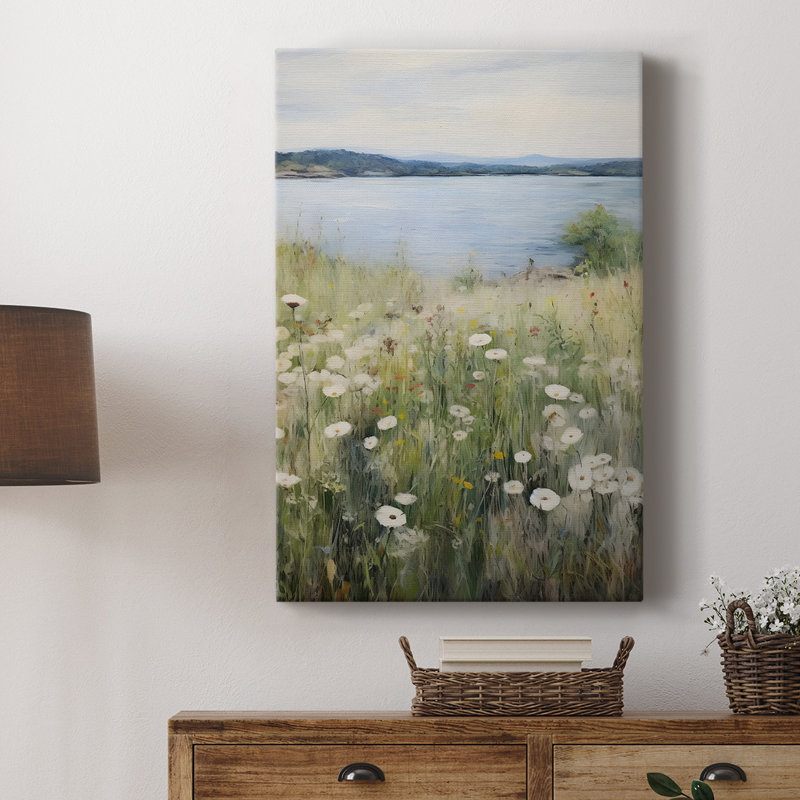 Paysage rétro XCIV - galerie Cavas, H 12 po x l 8 po