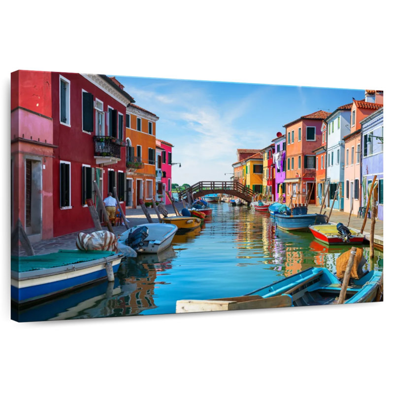 Hannes Burano Neighborhood, 16" H x 24" W