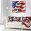 Drapeau des États-Unis, art abstrait - impression de cartes et de drapeaux-29882937-89812647