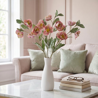 Hellebores Spray X4 22" 