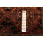 Tapis brun clair Teimani 3 pi 0 po x 4 pi 11 po