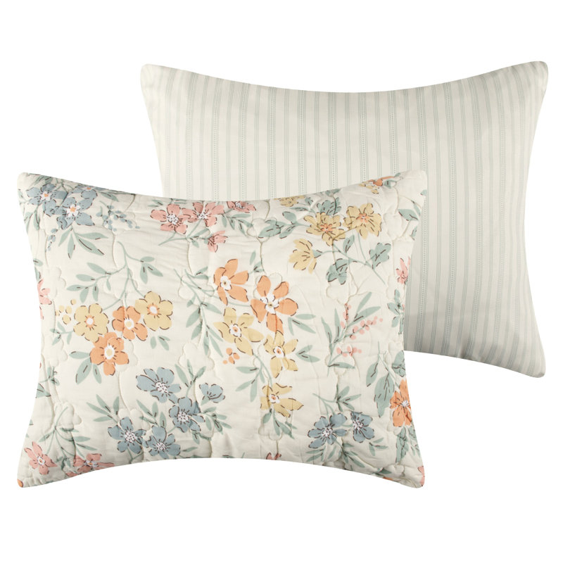 Greenland Home Fasions Chloe Pastel King Sham, 20x36, King