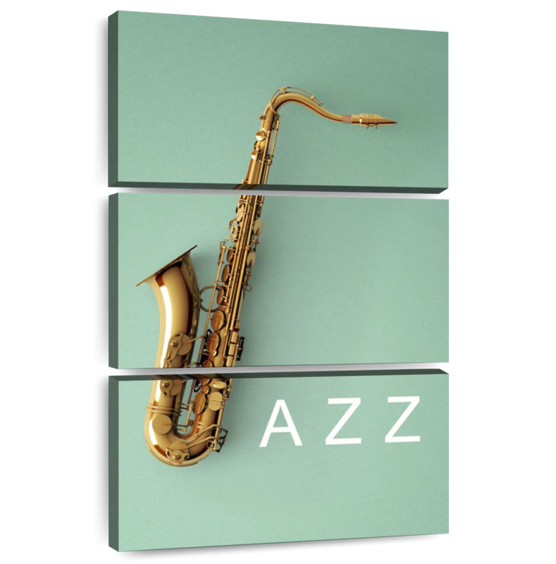 Abarca Jazz Saxophone, H 45 po x l 28 po