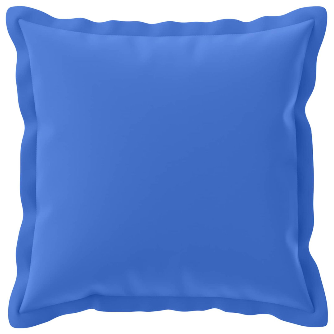 vidaXL - Cushion Cover - 40 x 40 cm - Blue - Image 2