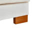 Combinaison de méridienne double en chenille beige - tissu en polyuréthane, capacité de 500 lb, pieds en bois massif avec support central, pieds de quincaillerie, housse à installation rapide, quincaillerie antirouille, installation-1362757142-1362757165