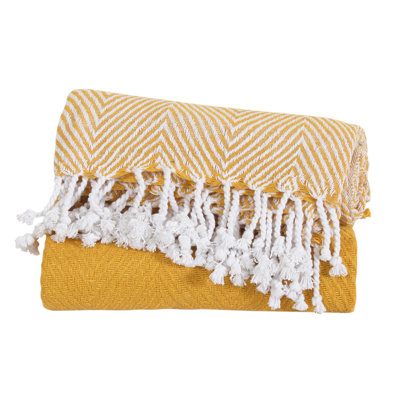 Jeté luxueux 100% coton