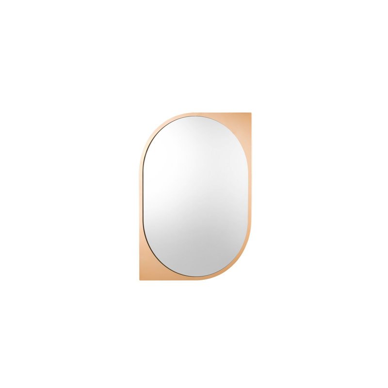 Bergeson Metal Flat Wall Mirror