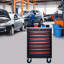Chariot 7 outils avec 2 freins et surface thermolaquée - Rouille - Rouille noire et rouge-697664694