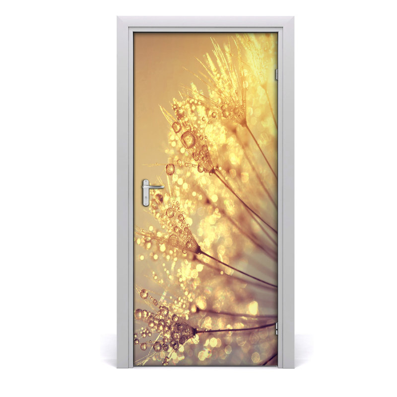 Dandelion Seeds Door Decal