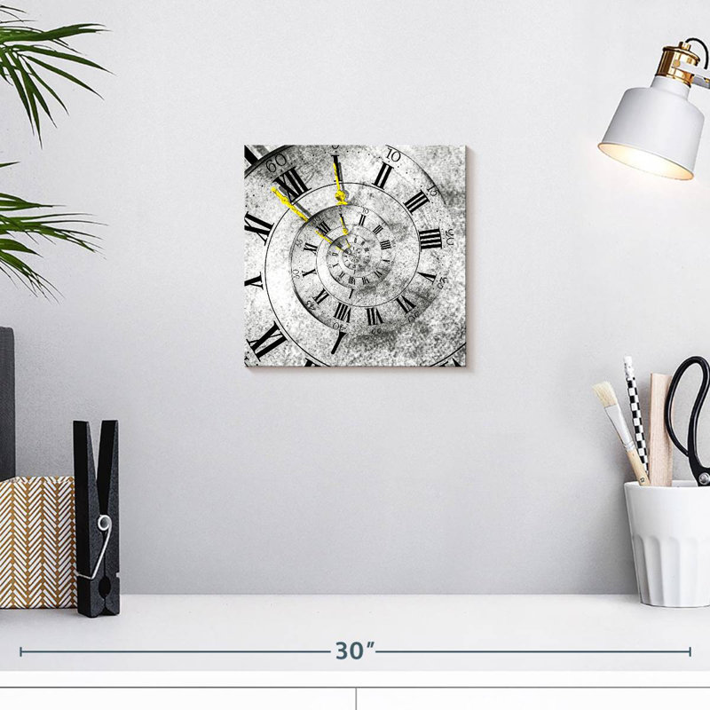 Kerner Clock Pop, 10" H x 10" W