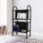 Rolling 4-compartment Book Storage and Display Stand-1869207958