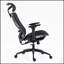 Chaise de bureau haut dossier en filet avec accoudoirs réglables en 3D et fonction d'inclinaison pour un confort et un soutien ultimes-1271464377-1271464378